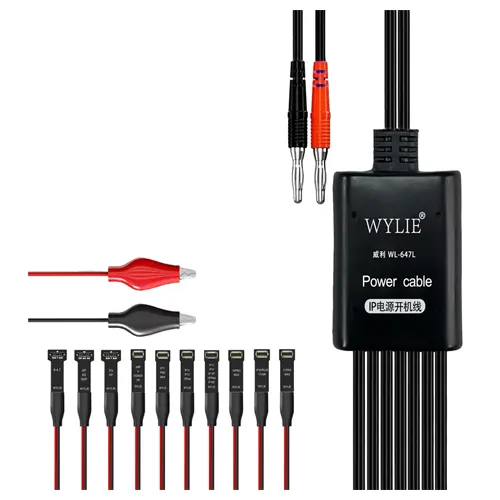 Replacement for WYLIE WL-647L POWER SUPPLY TEST CABLE - Quality Phone Parts in Sri Lanka
